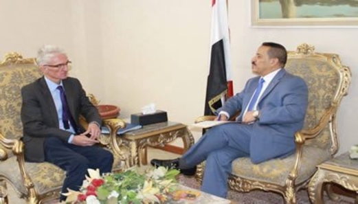 وزير الخارجية يلتقي وكيل الأمين العام للأمم المتحدة للشؤون الإنسانية