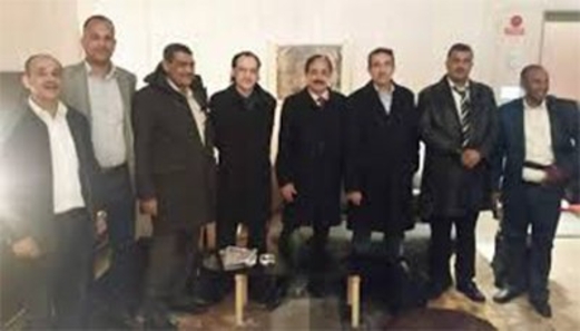 الوفد الوطني المفاوض يصل العاصمة السويدية للمشاركة في المشاورات