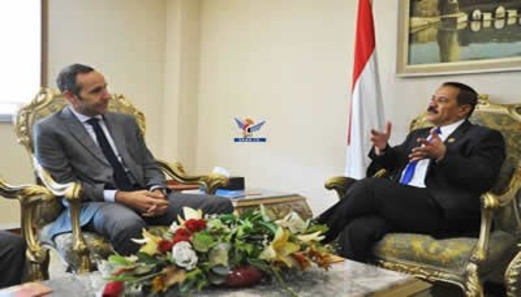 وزير الخارجية يلتقي مدير مكتب الأمم المتحدة للشؤون الإنسانية