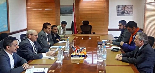 وزير التخطيط يلتقي الممثل المقيم لبرنامج الأغذية العالمي
