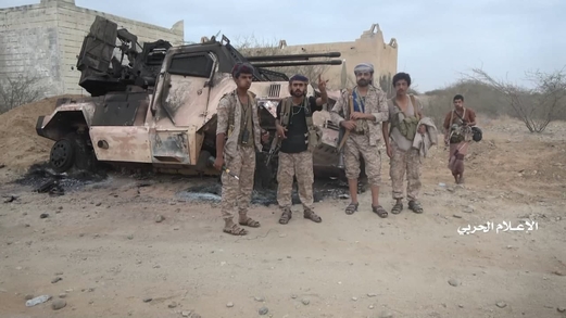 الاعلام الحربي ينشر صور لعملية تطهير عشرات المواقع والقرى من المرتزقة في مديرتي بني حسن وحيران في حجة