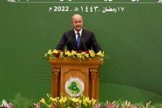 الرئيس العراقي: الانسداد السياسي الراهن بات أمراً مقلقاً وغير مقبول