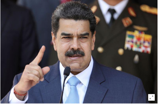 مادورو يتهم الرئيس الكولومبي بالتخطيط لعمليات تخريب في فنزويلا