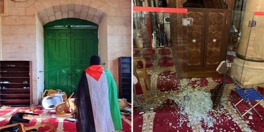 إصابة عشرات الفلسطينيين جراء اعتداء الاحتلال عليهم في الأقصى