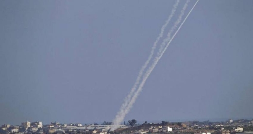 المقاومة الفلسطينية تطلق صواريخ تجريبية باتجاه بحر غزة في إطار معركة الإعداد