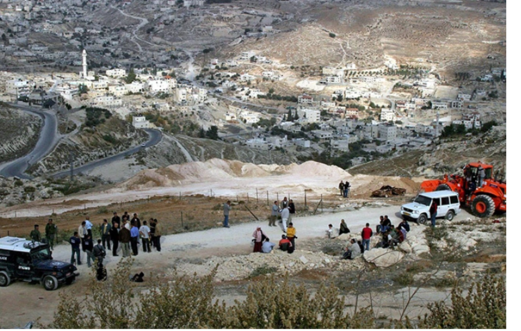 إعلام العدو: مخطط تهويدي جديد على أراضِ جبل المكبر شرق القدس المحتلة