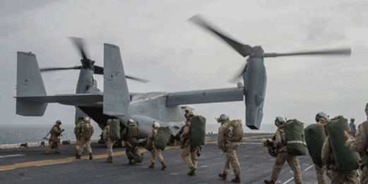 تحطم طائرة عسكرية أميركية جنوب كاليفورنيا على متنها خمسة أشخاص