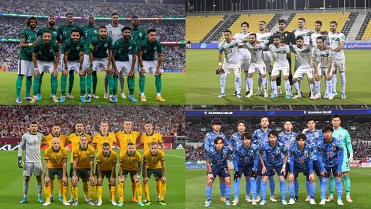 ترتيب الدول العربية والآسيوية في تصنيف الـ(FIFA)