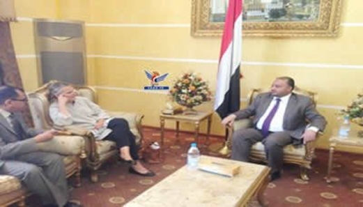 نائب رئيس الوزراء وزير المالية يلتقي الممثل المقيم للأمم المتحدة