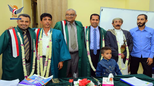 الزرقة ينال الماجستير بامتياز من كلية التربية الرياضية بجامعة صنعاء