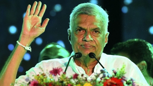 رانيل ويكريميسينغه يؤدي اليمين رئيسا لسريلانكا