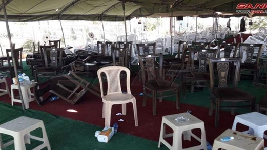 سوريا.. مقتل وإصابة 14 شخصاً في قصف صاروخي على تجمع لافتتاح كنيسة بريف حماة