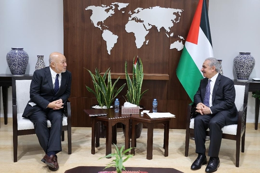 اشتية : لا سلام في المنطقة دون حل القضية الفلسطينية