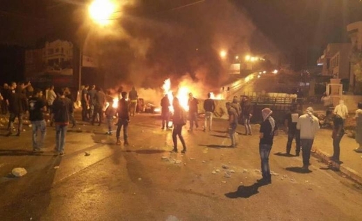 اندلاع المواجهات بالضفة الغربية خلال الـ٢٤ساعة الأخيرة تخللها عملية إطلاق نار