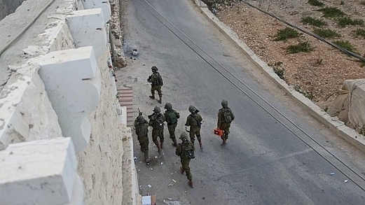 إصابات بالاختناق في مواجهات مع العدو الصهيوني  في قرية رمانة غرب جنين