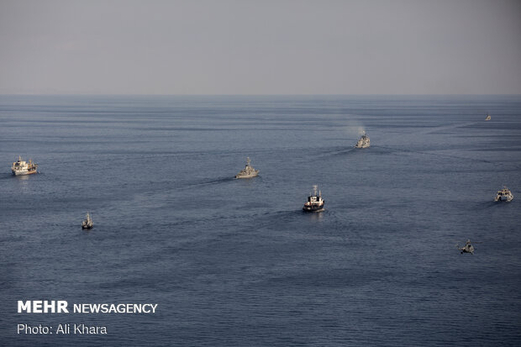 عرض بحري للقوات الإيرانية غداً بمشاركة 1444 قطعة بحرية