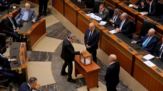 النواب اللبناني يفشل للمرة الثالثة في انتخاب رئيس  للجمهورية