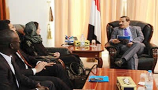 وزير الخارجية يلتقي الممثل المقيم لليونيسف
