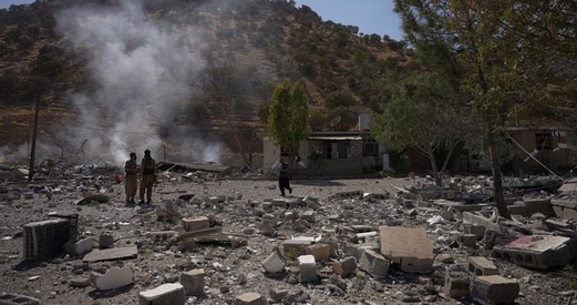 الحرس الثوري الايراني يواصل ضرب معاقل الإرهابيين في إقليم كردستان