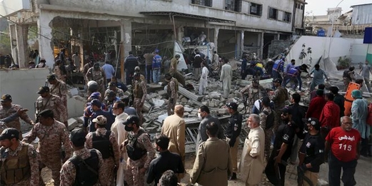 مصرع 12 شخصاً وإصابة 13 آخرين في انفجار أسطوانة غاز في باكستان