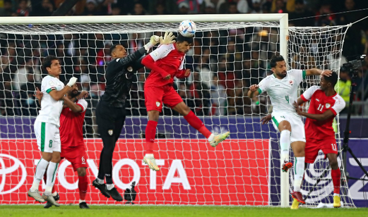 خليجي ٢٥: تعادل العراق مع سلطنة عمان سلبيا في مباراة الإفتتاح