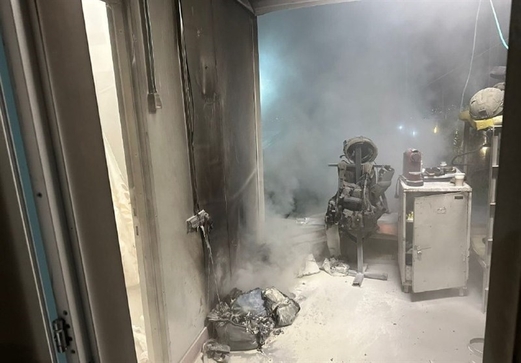 وقوع انفجار ضخم في قاعدة لجيش العدو الصهيوني قرب جنين