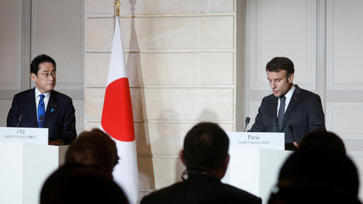 اليابان وفرنسا تعتزمان تعزيز شراكتهما في المجال الأمني