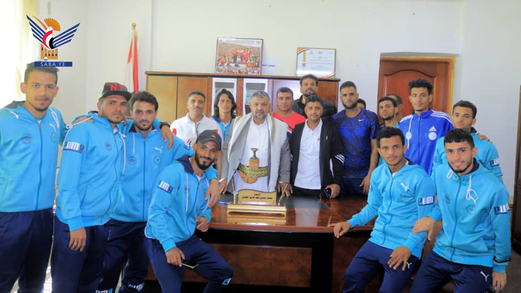 وزير الشباب يلتقي منتخب محافظة ذمار المشارك في بطولة المنتخبات