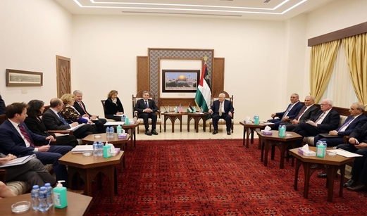 محمود عباس: الشعب الفلسطيني لن يقبل باستمرار الاحتلال الصهيوني للأبد