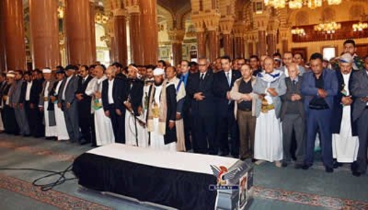 تشييع جثمان عضو المجلس السياسي الأعلى المناضل ناصر النصيري
