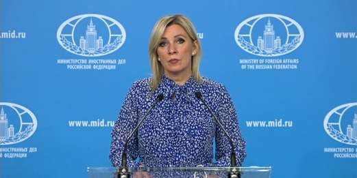 متحدثة خارجية روسيا : هناك تسييس من قبل الغرب بشأن المساعدات الإنسانية لسورية