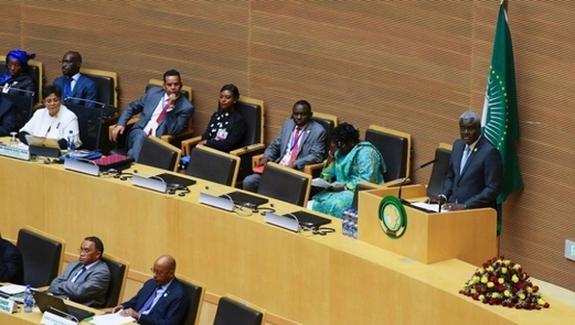 حماس تشيد بقرار طرد وفد العدو من قمة الاتحاد الإفريقي