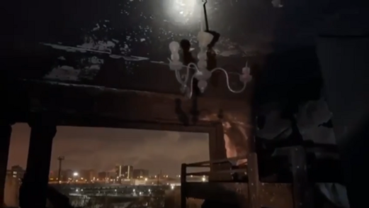 مصرع سبعة أشخاص وإصابة 11 آخرين في حريق بمبنى وسط موسكو