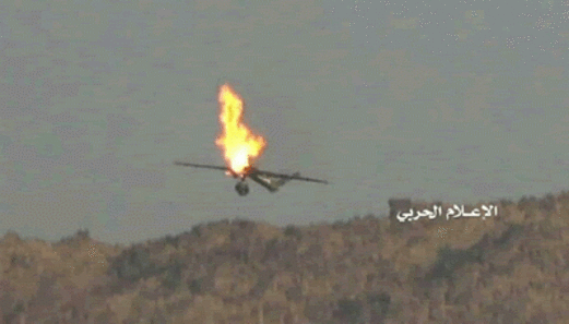 مصرع وإصابة عدد من المرتزقة وإسقاط طائرة تجسس قبالة نجران