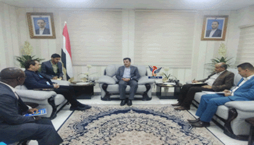 وزير الصحة يلتقي نائب ممثل اليونيسيف وممثل أطباء بلا حدود الإسبانية