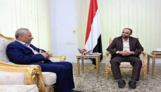 الرئيس المشاط يلتقي نائب رئيس الوزراء لشؤون الخدمات