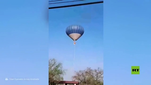 قتيلان باشتعال منطاد فوق موقع تيوتيهواكان في المكسيك