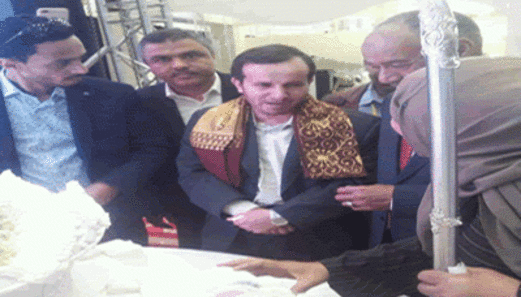 نائب وزير الصناعة يفتتح المعرض الأول الخاص بالأعراس
