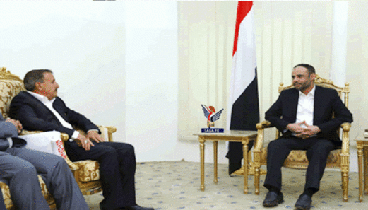 الرئيس المشاط يلتقي رئيس جهاز الأمن السياسي