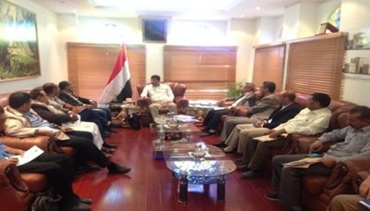 وزير المالية يناقش مع وزير الأشغال الأعمال المزمع تنفيذها خلال الفترة القادمة