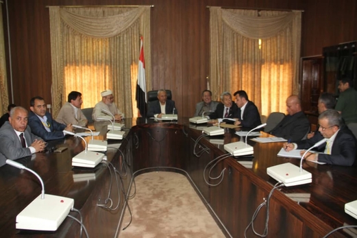 اجتماع برئاسة الجنيد لمناقشة أولويات ومهام المجلس الطبي الأعلى