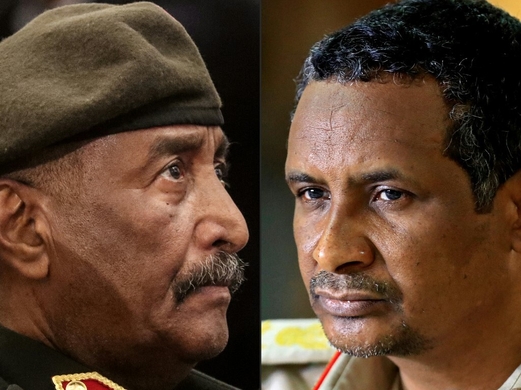 قائد الجيش السوداني يعفي قائد الدعم السريع من منصب نائب رئيس مجلس السيادة