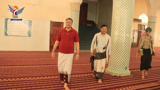 وكيل الأوقاف يتفقد مساجد تاريخية ومواقع استثمارية بالحديدة