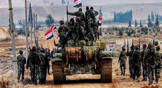 الجيش السوري يعلن استهدافه مقار الإرهابيين في ريف إدلب