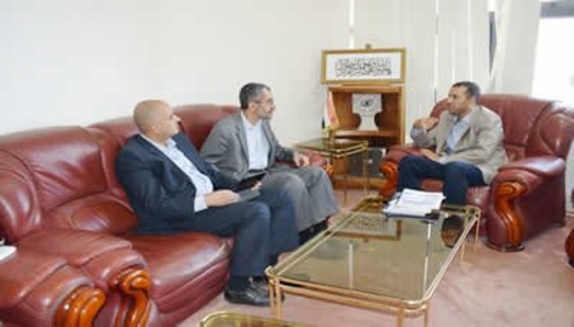 لقاء تشاوري بين هيئة مكافحة الفساد والجهاز المركزي للرقابة والمحاسبة