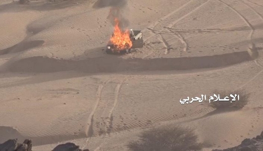 كسر زحف واسع لمرتزقة العدوان قبالة منفذ الخضراء بنجران