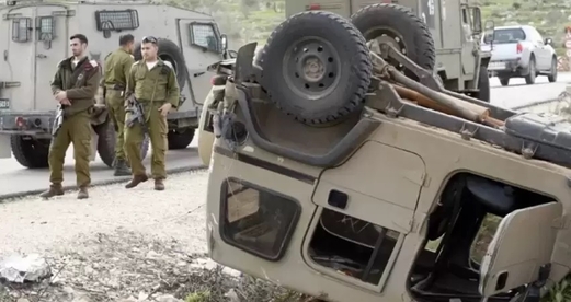 إعلام العدو: إصابة خمسة جنود صهاينة خلال مهمة عسكرية شمال فلسطين المحتلة