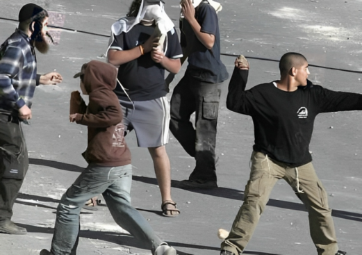 قطعان المستوطنين يُهاجمون مركبات الفلسطينيين في البيرة