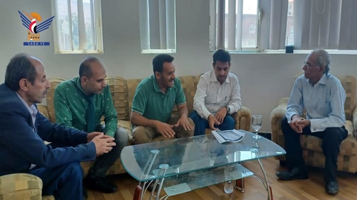 مناقشة سير بطولة دوري البنوك اليمنية لكرة القدم