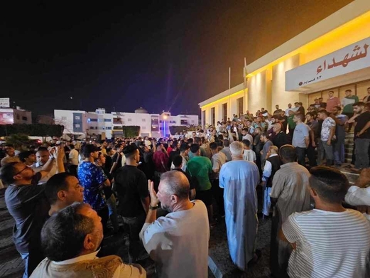 تواصُل الاحتجاجات في ليبيا ضد التطبيع مع العدو والمطالبة برحيل حكومة الدبيبة